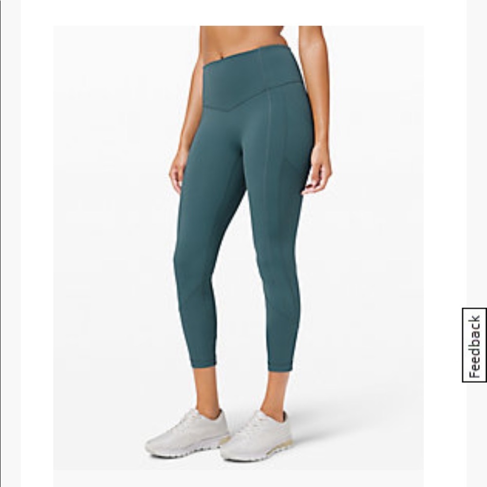 All the right places crop 23 in desert teal size 4